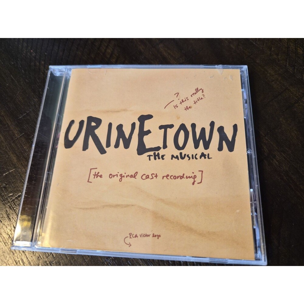 Urinetown 2001 Original Off Broadway Cast Recording Music CD RCA Victor Broadway